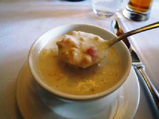 クラムチャウダー