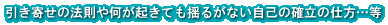 引き寄せの法則や何が起きても揺るがない自己の確立の仕方…等